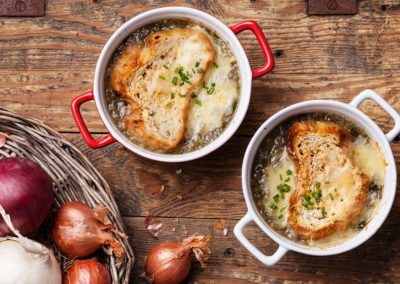 Zwiebelsuppe