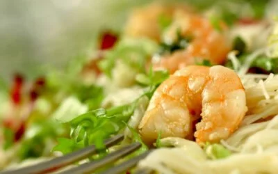 Shrimps Salat