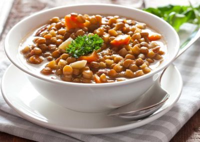 Linsensuppe