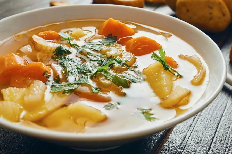 Karotten-Kartoffel-Suppe