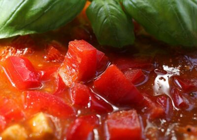 tomaten-paprika-suppe