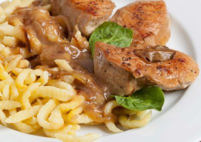 Kalbsfilet-mit-Spaetzle