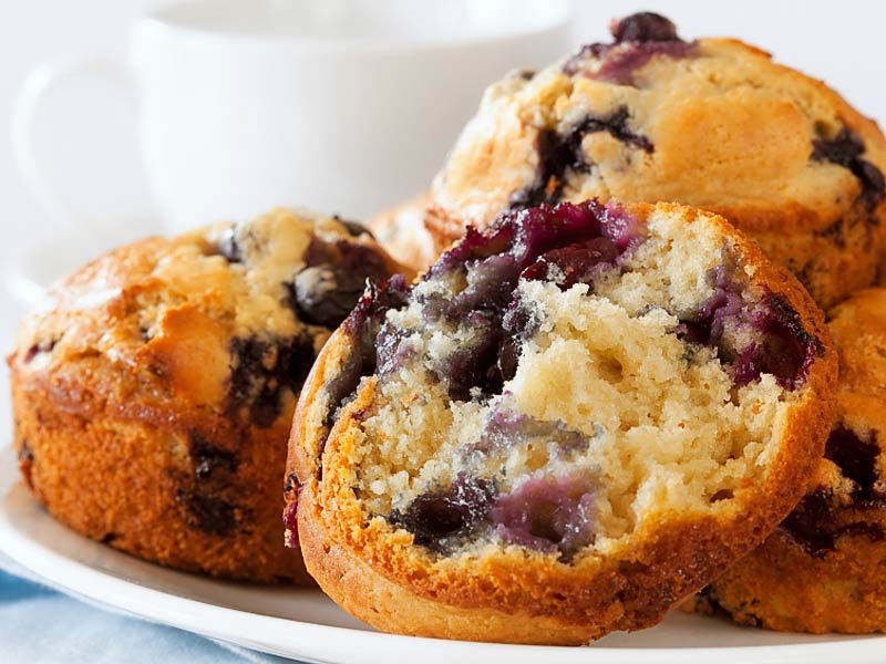 Blaubeermuffins