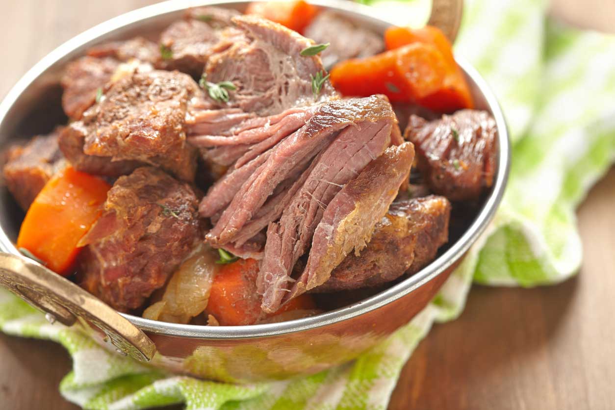 Entenkeulen mit gebackenen Kartoffeln und Pilzen - Gesund gut Essen