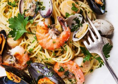 Meeresfruechte-Pasta