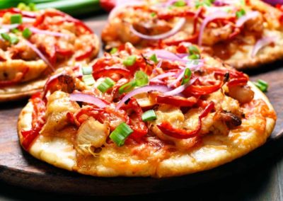Pizza-mit-Huehnchen