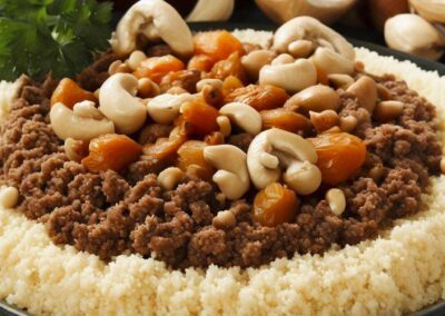 Couscous Hack Pfanne