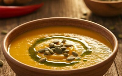 Herbstliche Kürbissuppe