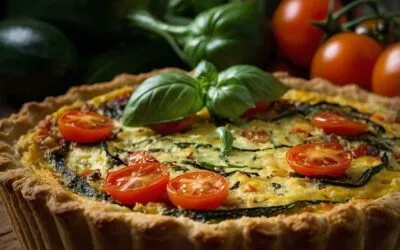 Zucchini-Tomaten-Quiche: Ein sommerliches Geschmackserlebnis