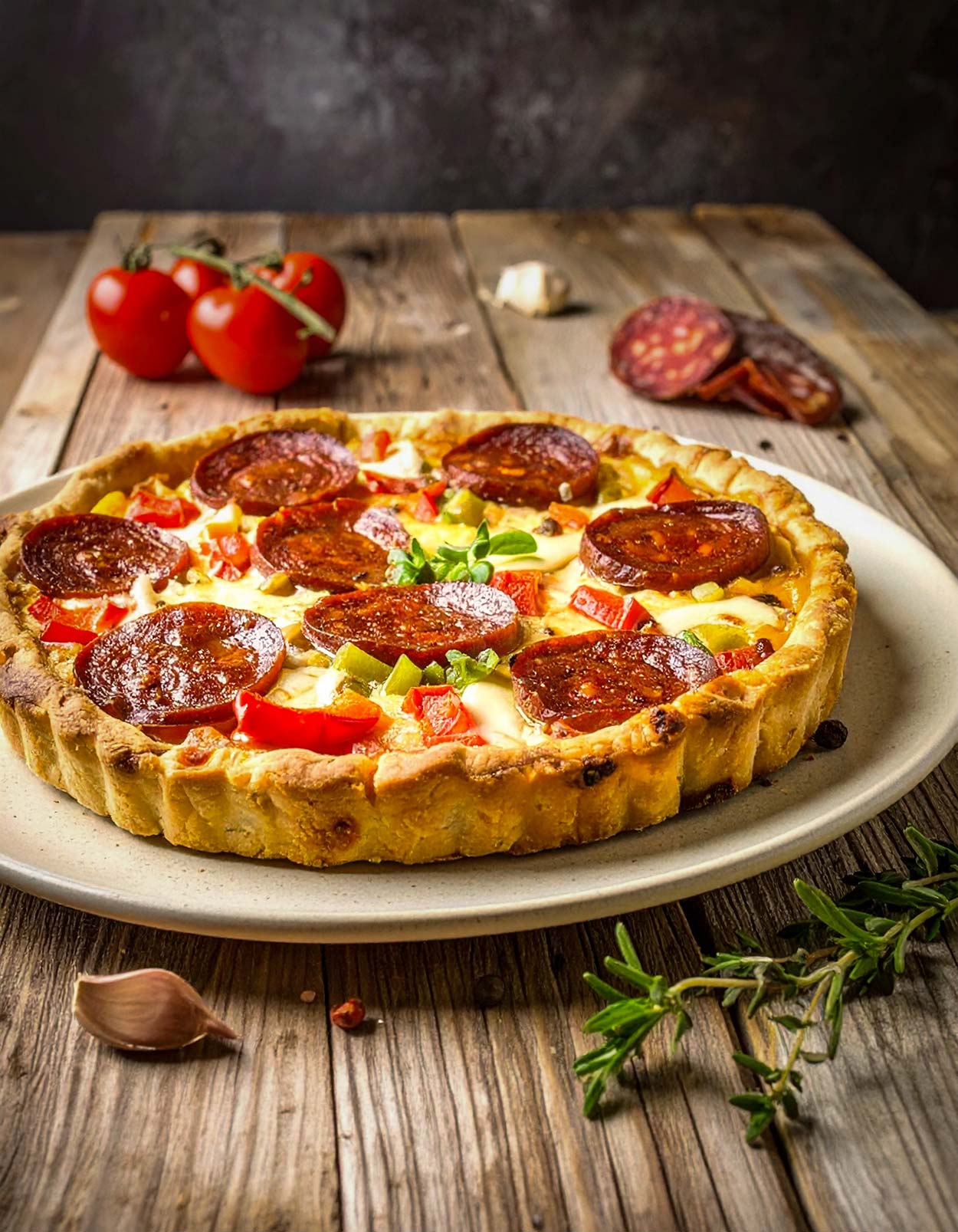 Chorizo Tarte