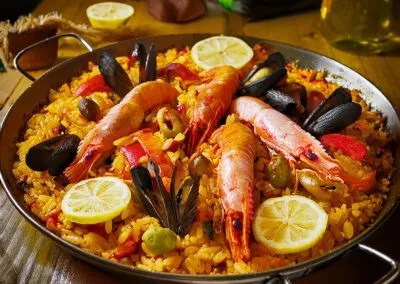 meeresfruechte paella