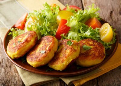 Kartoffelfrikadellen