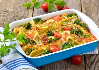 Maultaschen Spinat Auflauf