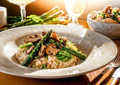 Spargelrisotto