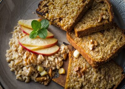 Haferflocken Apfelkuchen