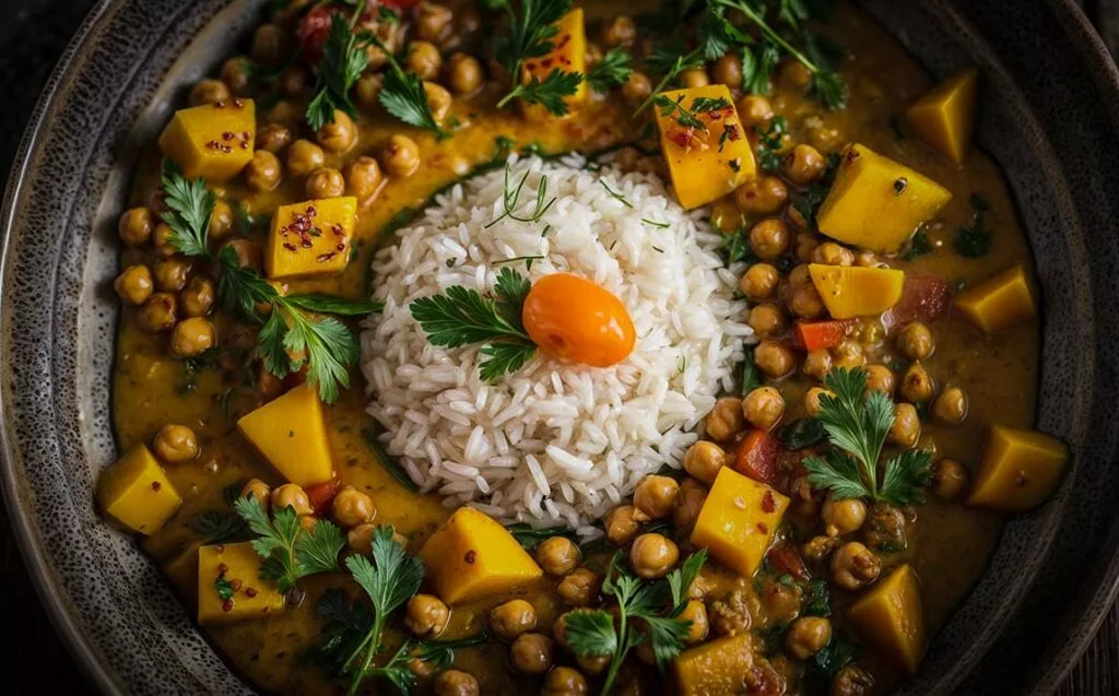 Mango Kichererbseb Curry