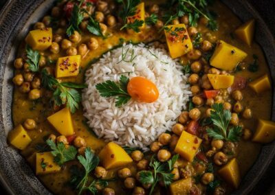 Mango Kichererbseb Curry