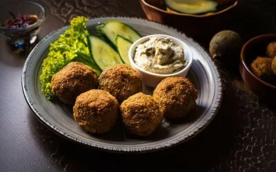 Falafel mit Baba Ganoush