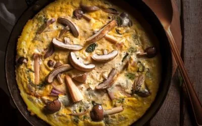 Pilz-Frittata