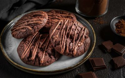 Schokocookies mit Schokoladenstückchen