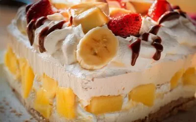 Banana Split Kuchen