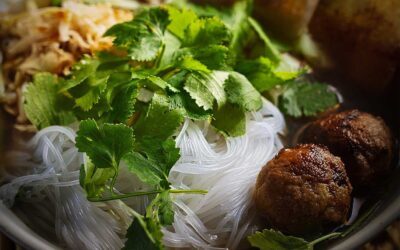 Bun Cha mit Tofubällchen