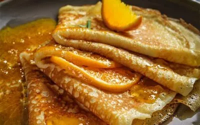 Crêpes Suzette – Französische Eleganz auf dem Teller!