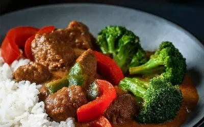 Rindfleisch-Curry mit Kokosmilch