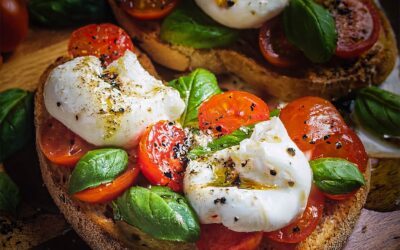 Burrata Bruschetta