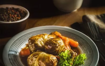 Vegetarische Kohlrouladen