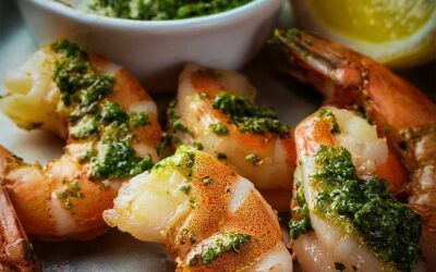 Garnelen mit Chimichurri
