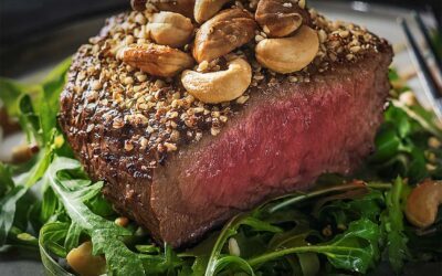Rinderfilet mit Cashew Kruste