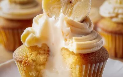 Bananen Pudding Muffins