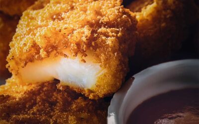 Knusprige Fischnuggets