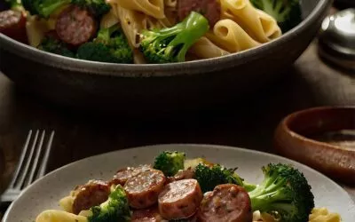 Pasta mit Brokkoli und Salsiccia