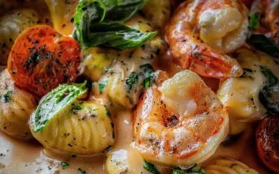 Toskanische Garnelen-Gnocchi
