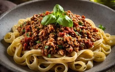 Linsen Walnuss Bolognese