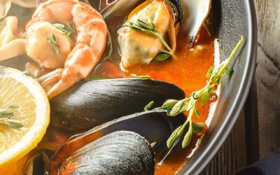 Muschelsuppe-Mediterran