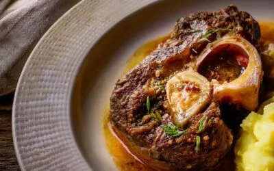 Osso buco mit Kartoffelpüree