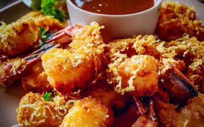 Knusprige Kokosnuss-Garnelen