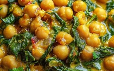 Kichererbsen-Spinat-Curry