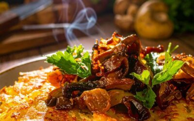 Rösti mit karamellisierten Zwiebeln