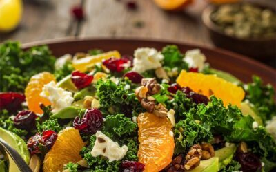 Wintersalat mit Grünkohl