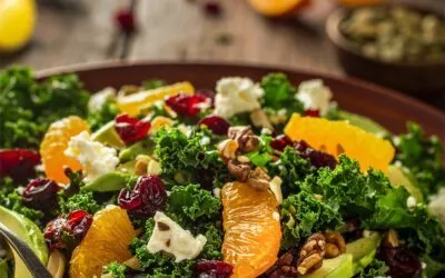 Wintersalat mit Grünkohl