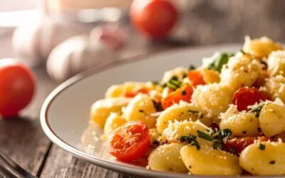 Gnocchi mit Tomaten und Parmesan