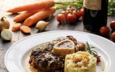 Osso buco mit Parmesan-Kartoffelpüree