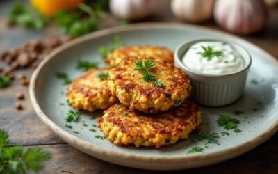 Linsen-Frikadellen: Knusprige Powerbällchen mit mediterranem Flair