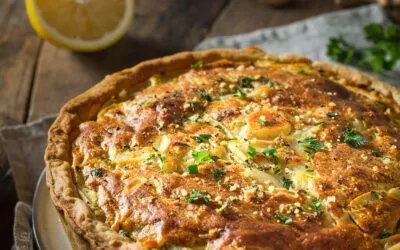 Kartoffel-Lauch-Kuchen: Ein veganer Genuss mit Raffinesse