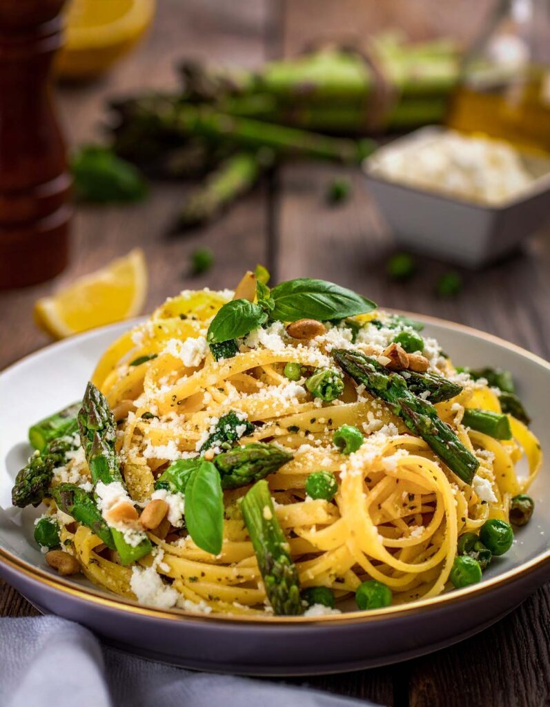 Linguine mit Ricotta