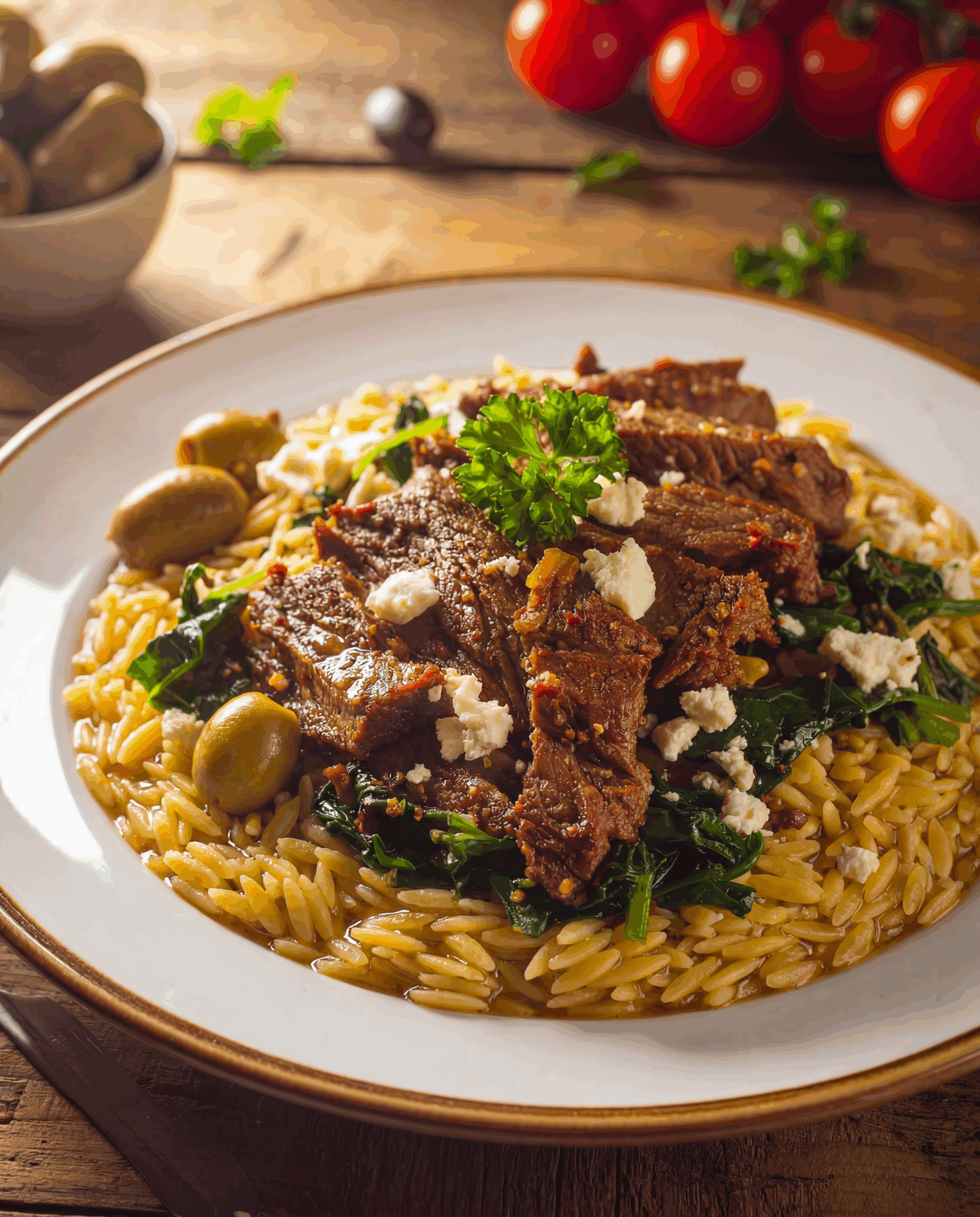 griechische-rinderfilet-kritharaki-pfanne griechische-rinderfilet-kritharaki-pfanne